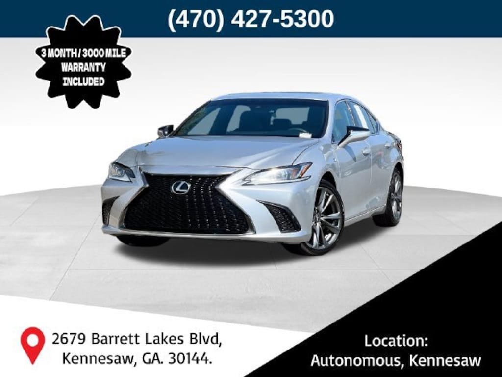 Used 2020 Lexus ES ES 350 F SPORT ES 350 F SPORT FWD