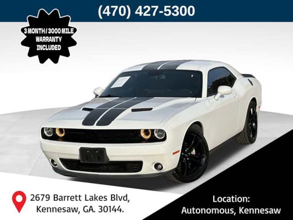 Used 2017 Dodge Challenger SXT Coupe