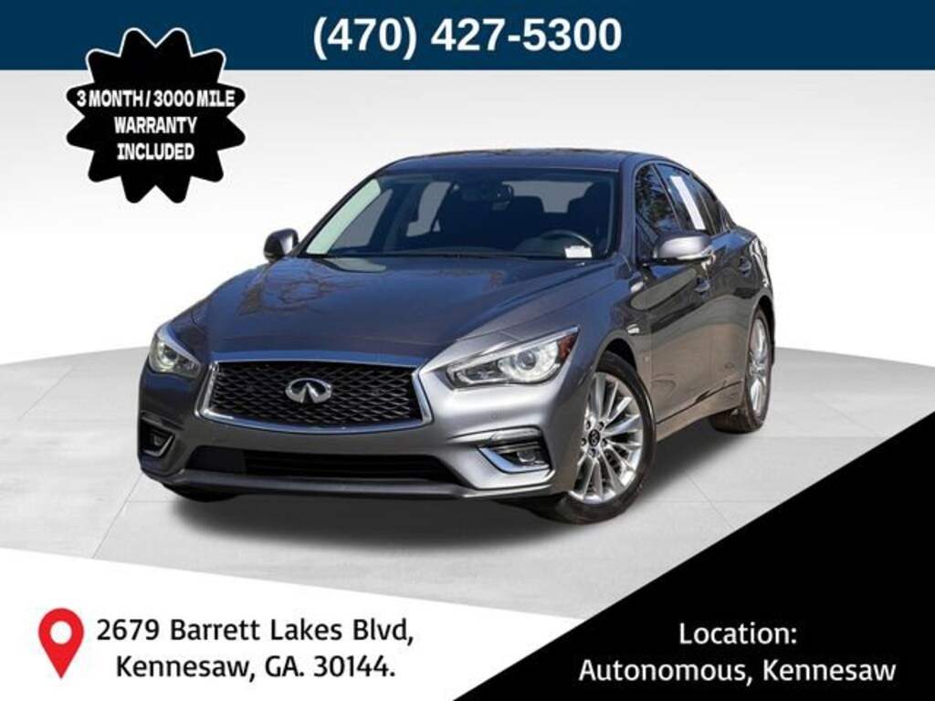 Used 2020 INFINITI Q50 3.0t LUXE Sedan