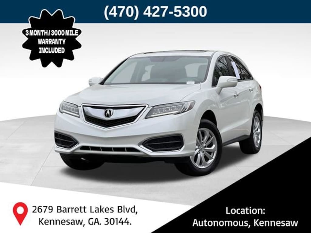 Used 2016 Acura RDX Base w/Technology Package (A6) SUV