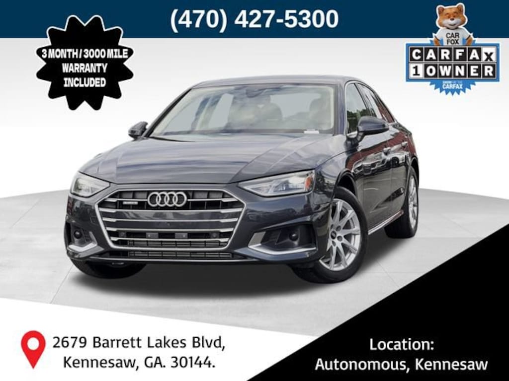 Used 2022 Audi A4 40 Premium Sedan