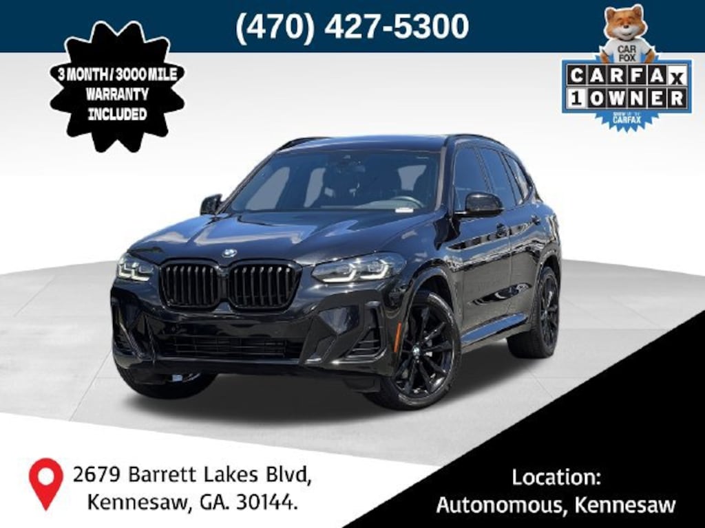 Used 2024 BMW X3 sDrive30i SUV