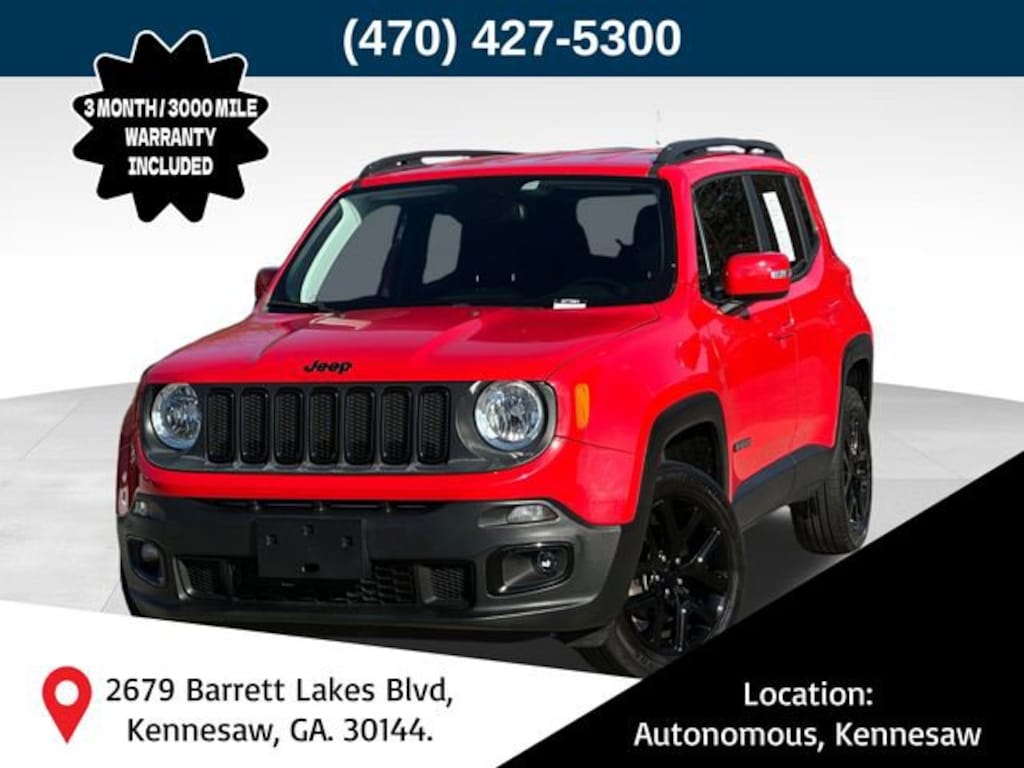 Used 2018 Jeep Renegade Latitude 4x4 SUV