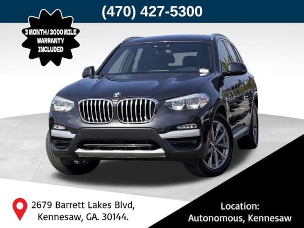 Used 2019 BMW X3 xDrive30i SUV