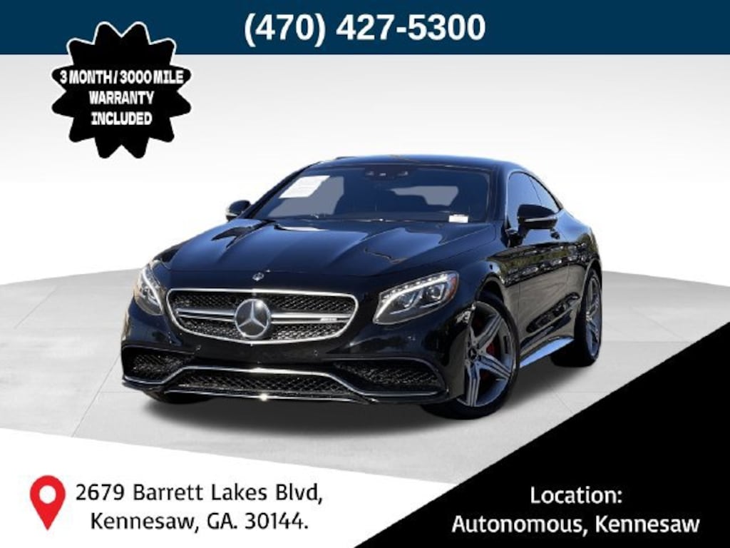 Used 2017 Mercedes-Benz S-Class AMG S 63 Coupe
