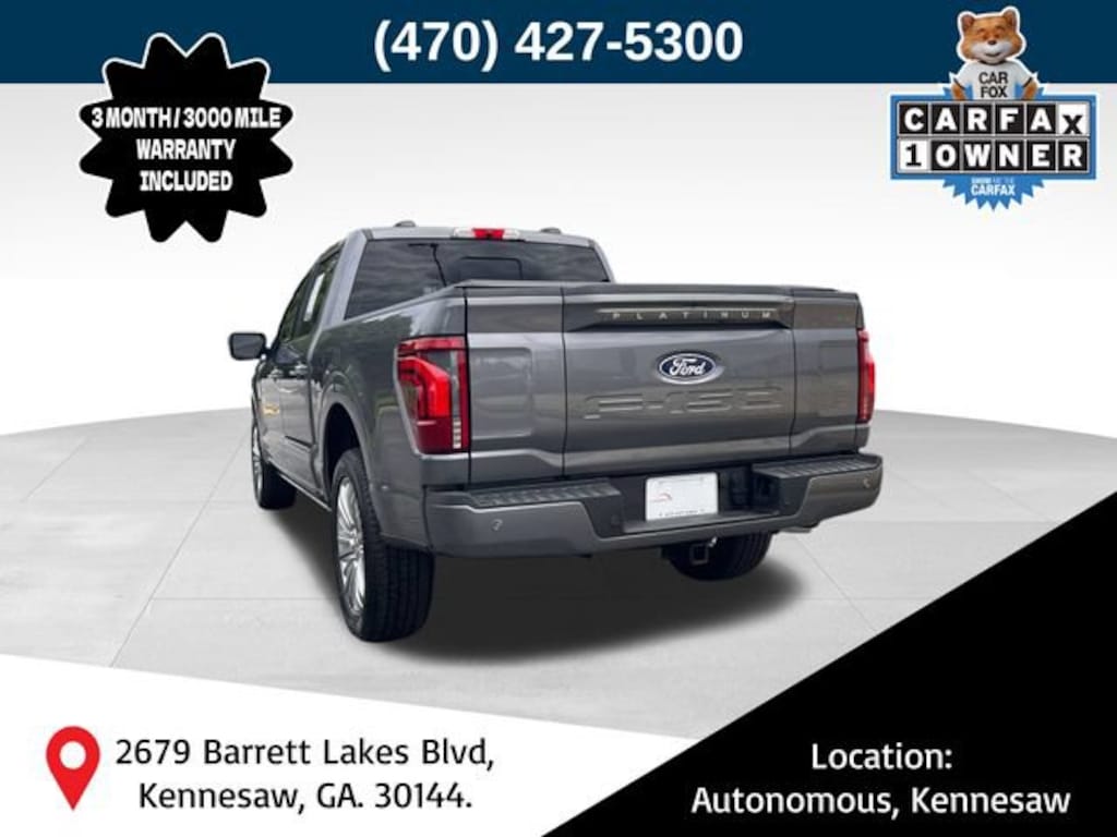 Used 2024 Ford F-150 Platinum Truck SuperCrew Cab