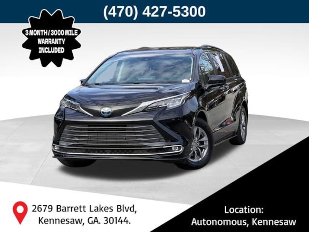 Used 2021 Toyota Sienna XLE Van