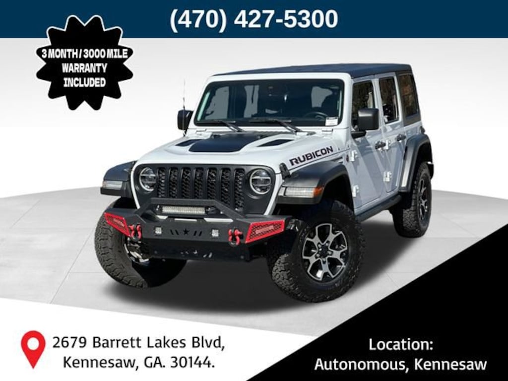 Used 2021 Jeep Wrangler Unlimited Rubicon SUV