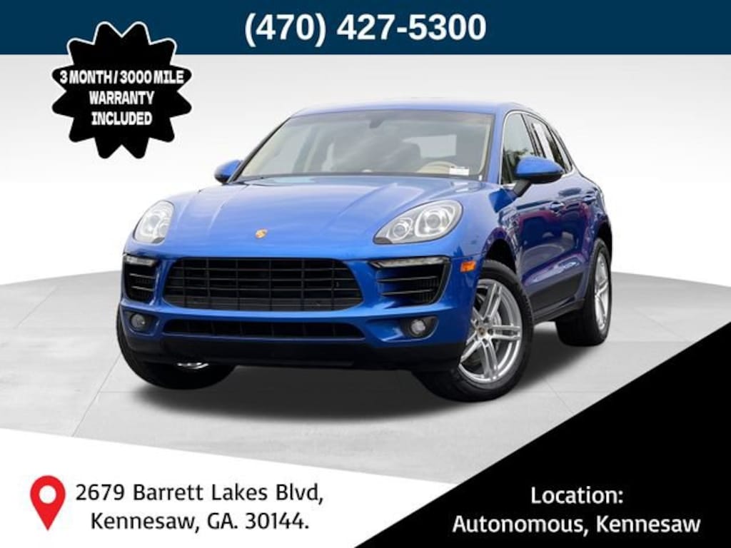 Used 2016 Porsche Macan S SUV