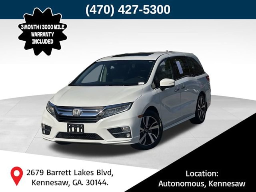 Used 2020 Honda Odyssey Elite Van