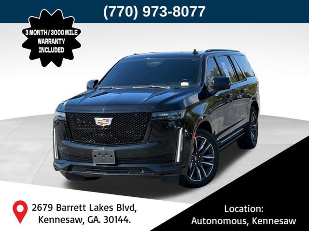 Used 2022 Cadillac Escalade ESV Sport Platinum 4WD Sport Platinum