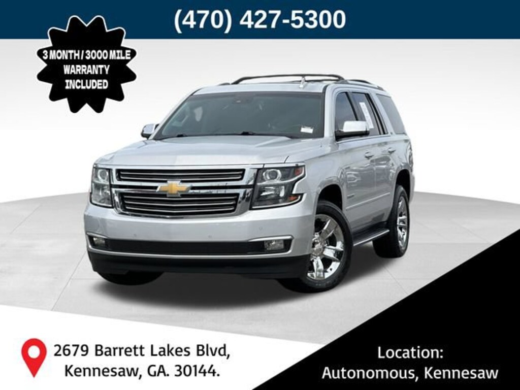 Used 2015 Chevrolet Tahoe LTZ SUV
