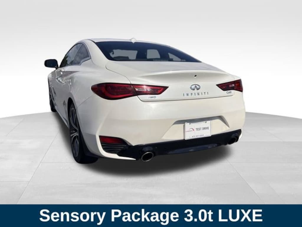 Used 2018 INFINITI Q60 3.0t LUXE Coupe