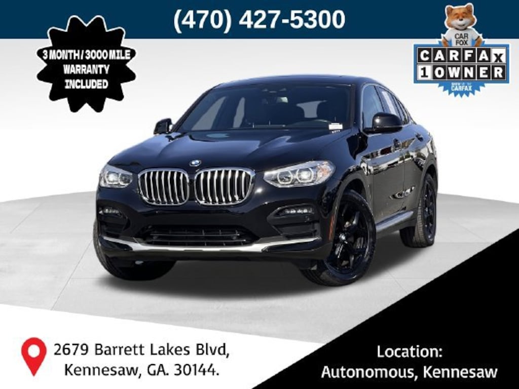 Used 2020 BMW X4 xDrive30i Sports Activity Coupe