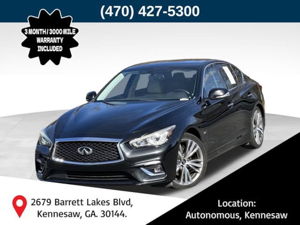 Used 2019 INFINITI Q50 3.0t LUXE Sedan