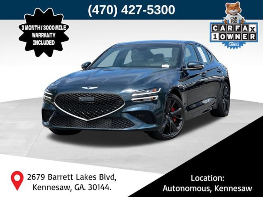 Used 2023 Genesis G70 3.3T Sport Prestige AWD Sedan