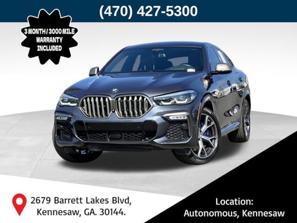 Used 2020 BMW X6 M50i Sports Activity Coupe
