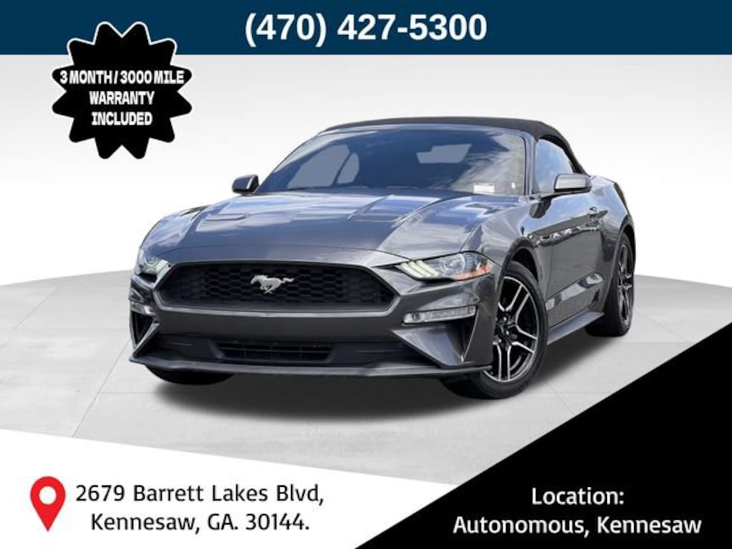 Used 2020 Ford Mustang Convertible