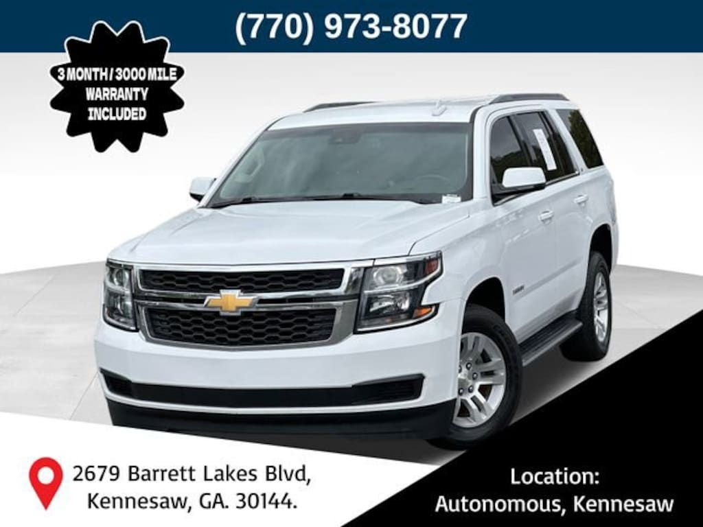 Used 2018 Chevrolet Tahoe LT 2WD LT