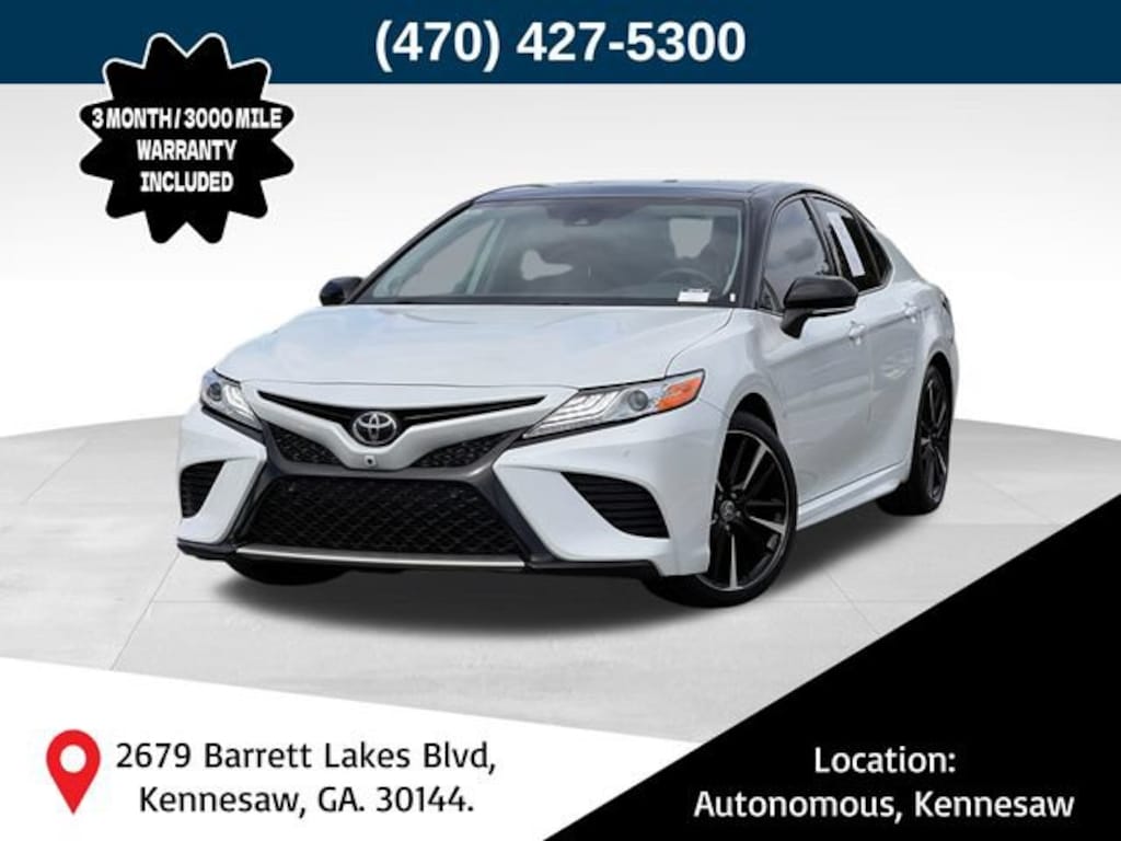 Used 2020 Toyota Camry XSE Sedan