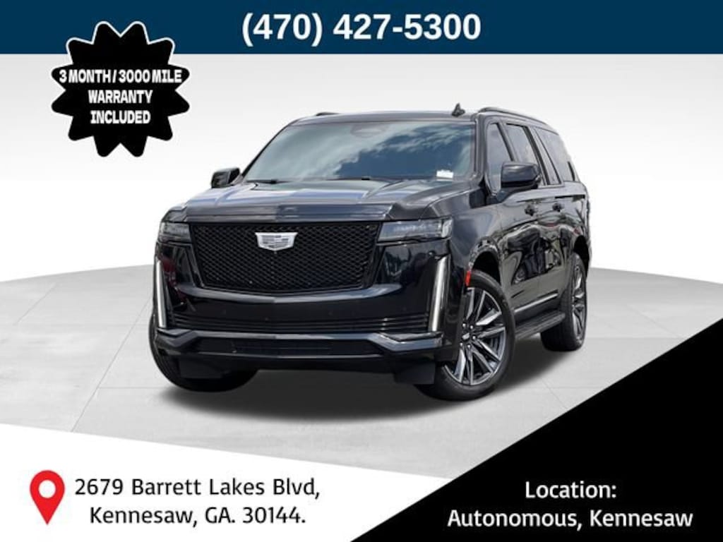 Used 2022 CADILLAC Escalade ESV Sport SUV