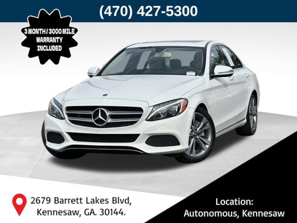Used 2018 Mercedes-Benz C-Class C 300 Sedan