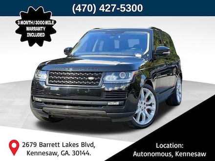 2016 Land Rover Range Rover 5.0L V8 Supercharged SUV