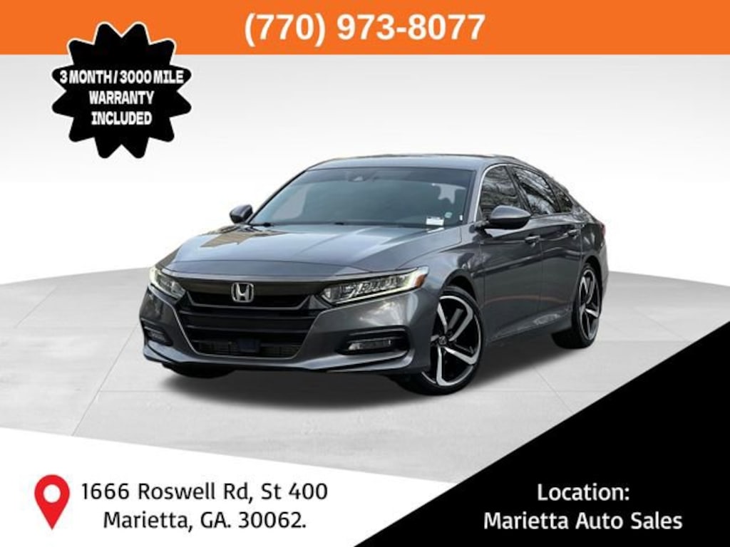Used 2018 Honda Accord Sport Sedan