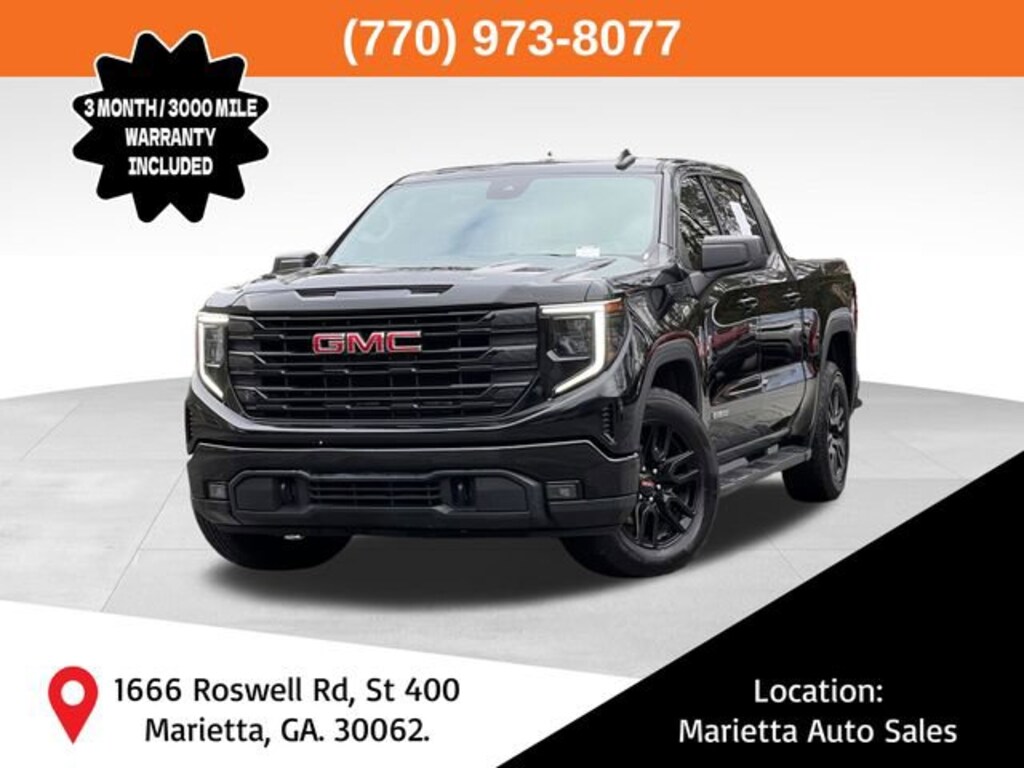 Used 2022 GMC Sierra 1500 Elevation w/3SB Truck Crew Cab