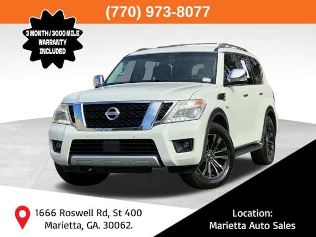 Used 2017 Nissan Armada Platinum SUV