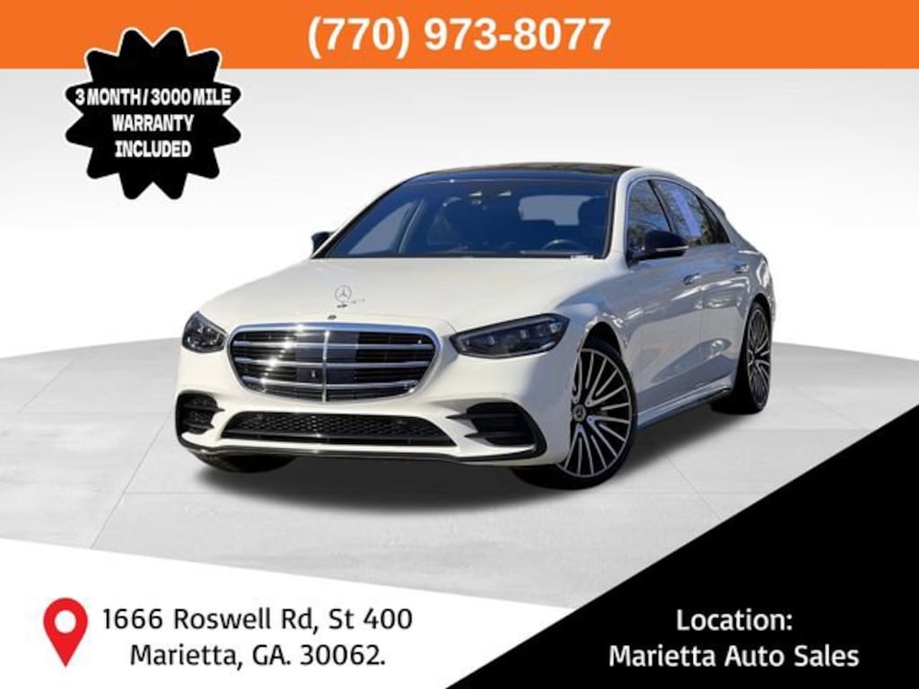 Used 2021 Mercedes-Benz S-Class 4MATIC Sedan