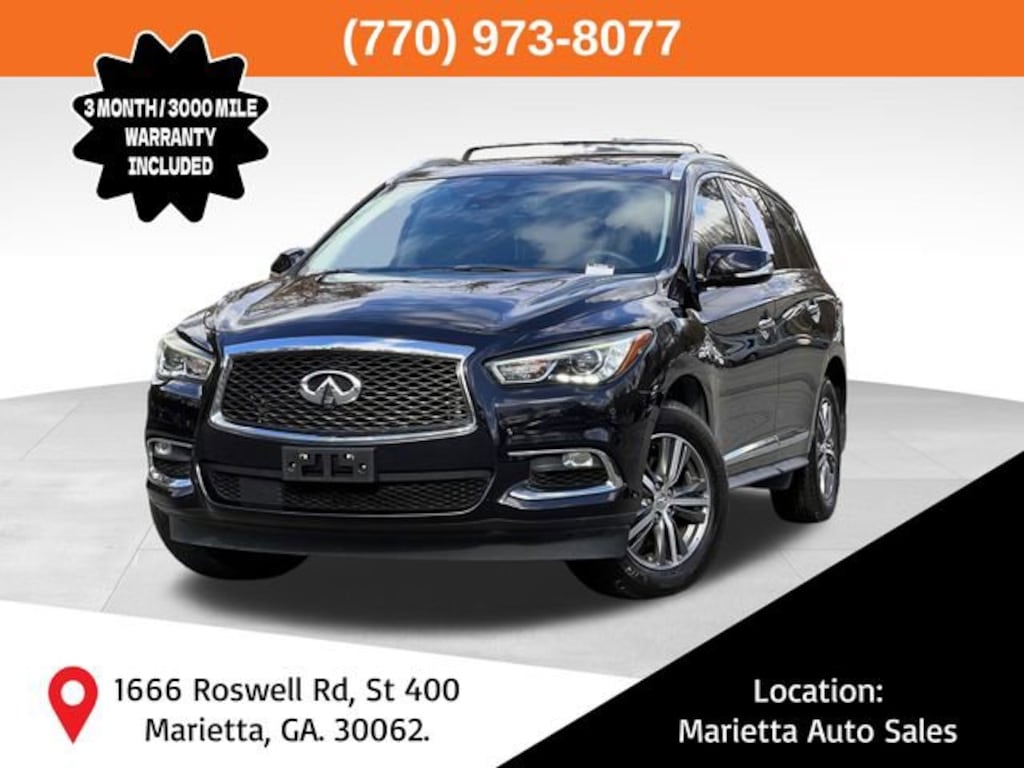 Used 2020 INFINITI QX60 LUXE SUV