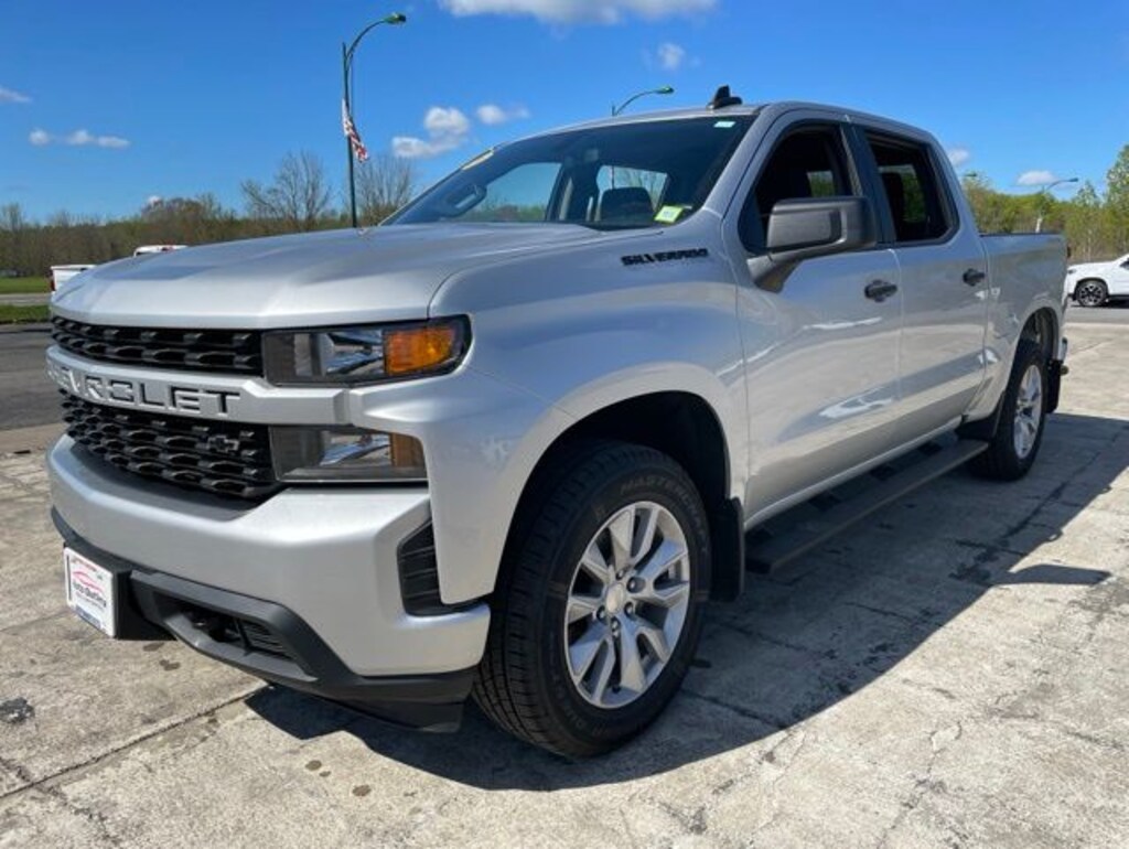 Used 2021 Chevrolet Silverado 1500 Custom Truck Crew Cab