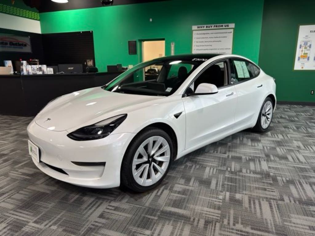 Used 2021 Tesla Model 3 Standard Range Plus Sedan