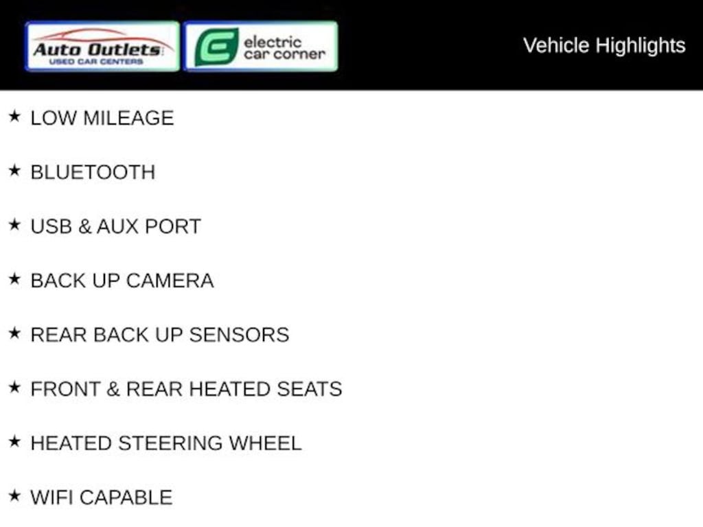 Used 2020 Chevrolet Bolt EV Premier Wagon