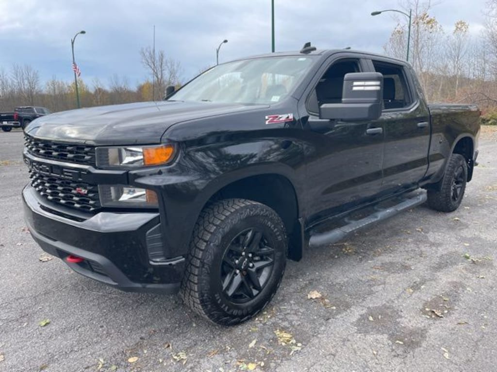 Used 2021 Chevrolet Silverado 1500 Custom Trail Boss Truck Crew Cab