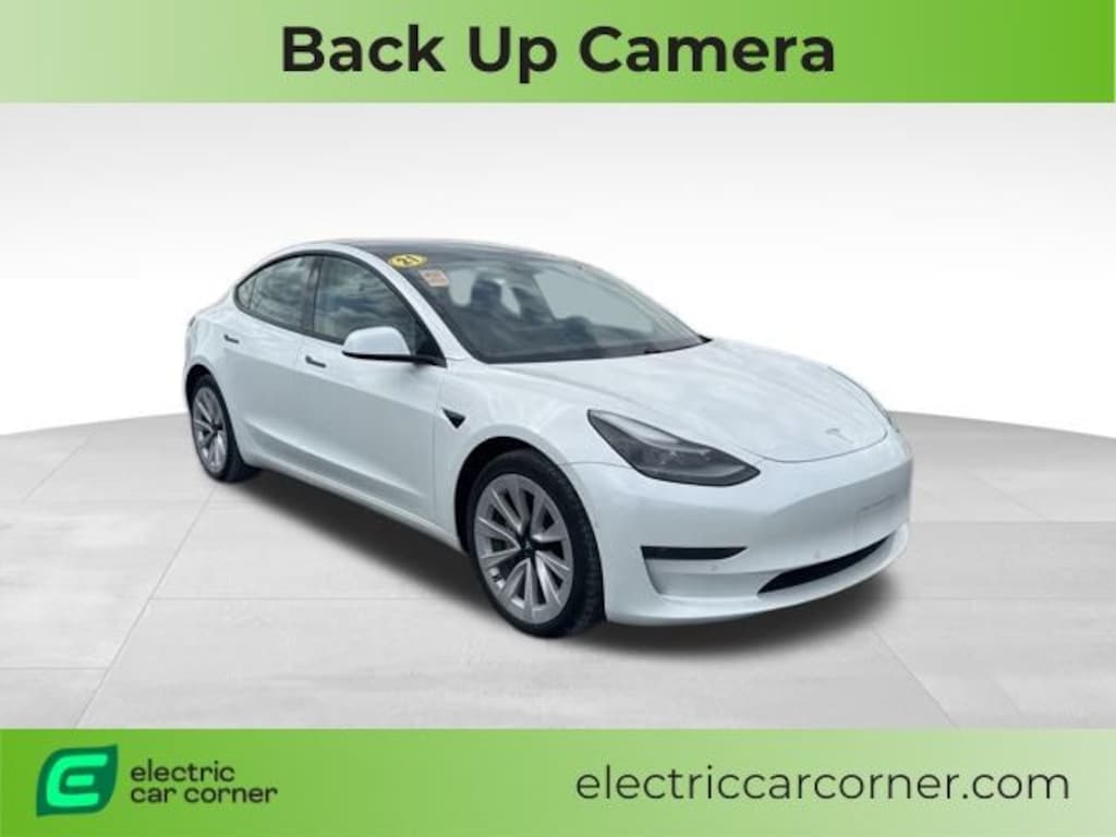Used 2021 Tesla Model 3 Standard Range Plus Sedan