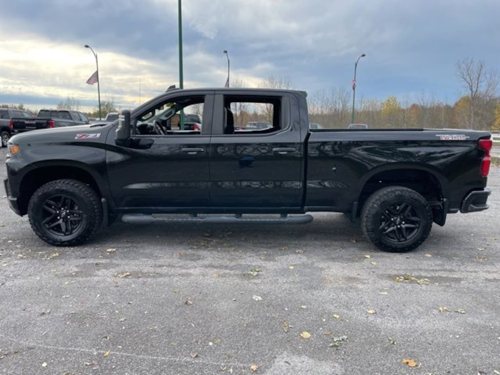 Used 2021 Chevrolet Silverado 1500 Custom Trail Boss Truck Crew Cab