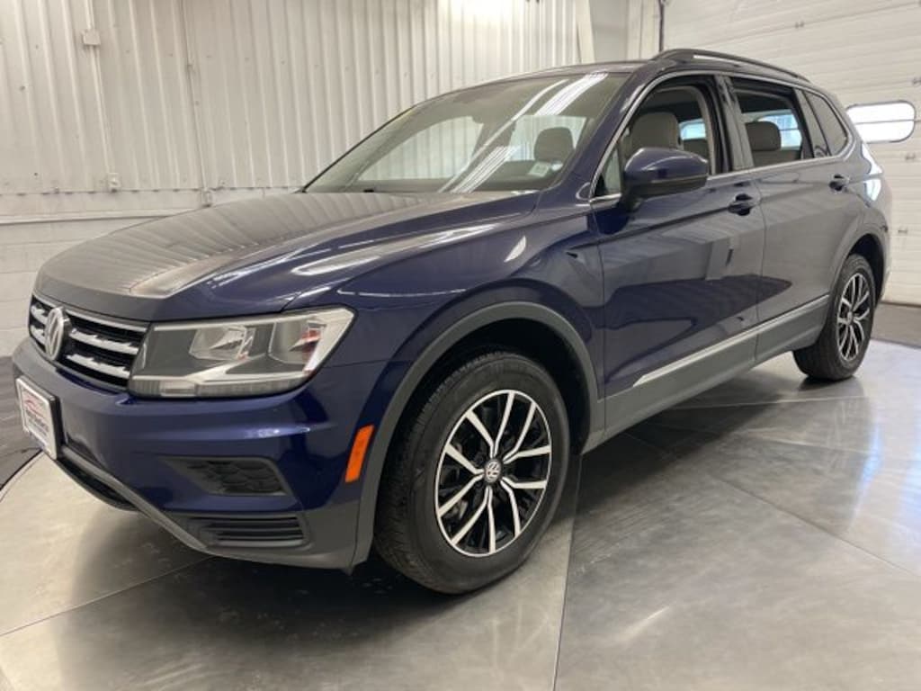 Used 2021 Volkswagen Tiguan 2.0T SE R-Line Black SUV