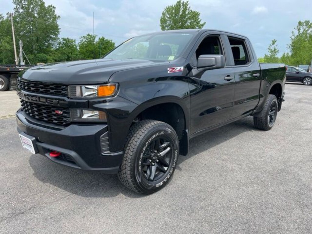 Used 2019 Chevrolet Silverado 1500 Custom Trail Boss Truck Crew Cab