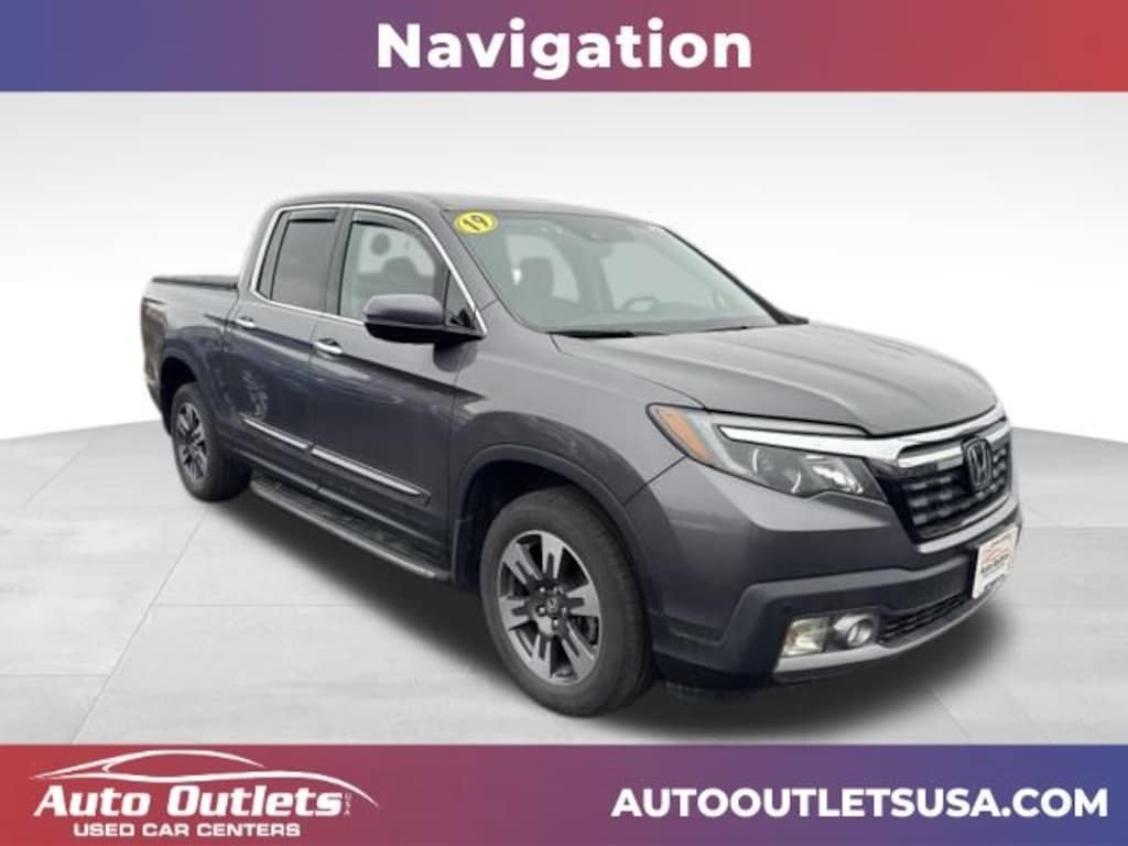 Used 2019 Honda Ridgeline RTL-E Truck Crew Cab