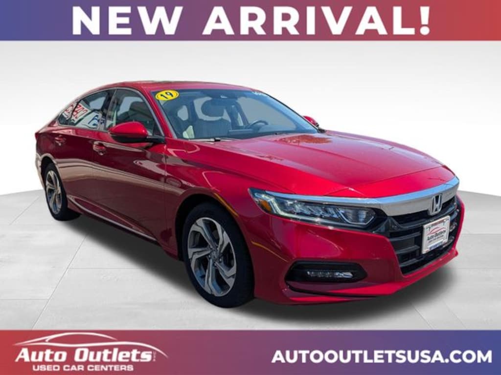 Used 2019 Honda Accord EX-L Sedan