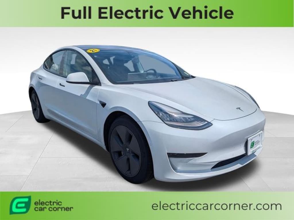 Used 2021 Tesla Model 3 Standard Range Plus Sedan