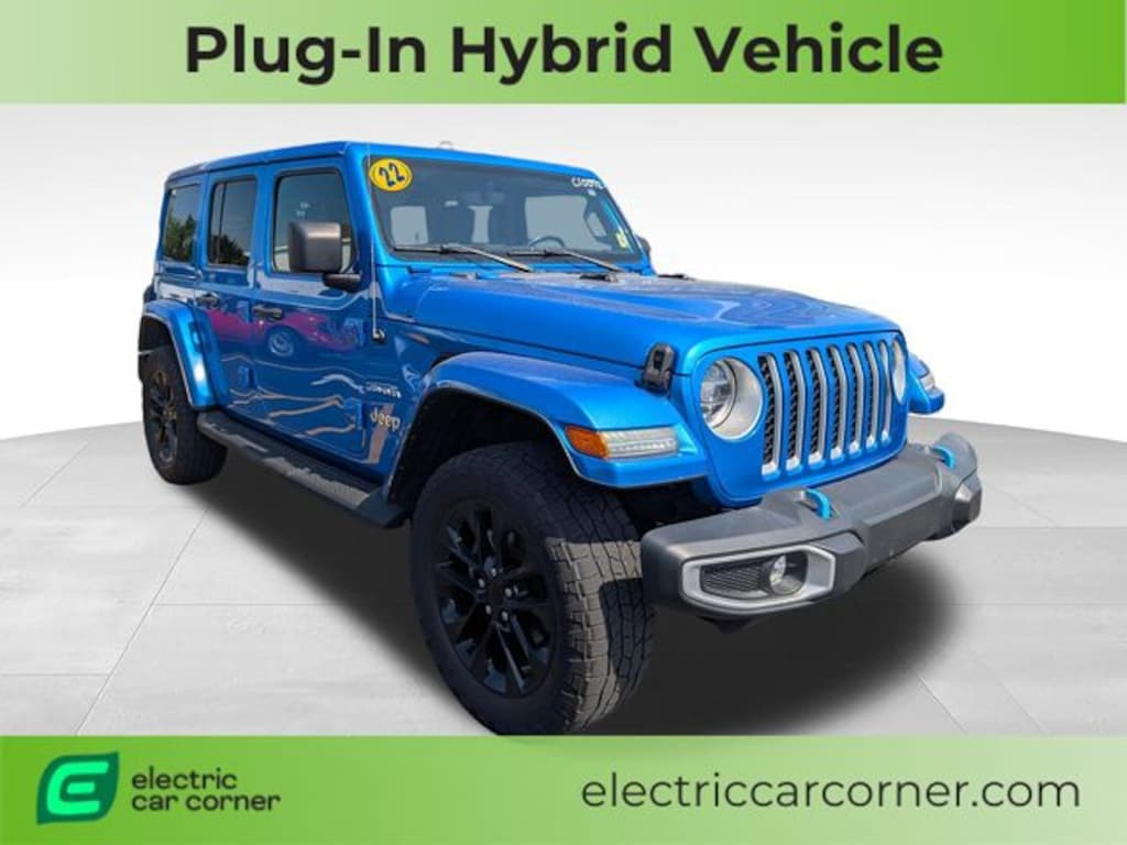 Used 2022 Jeep Wrangler Unlimited Sahara 4xe SUV