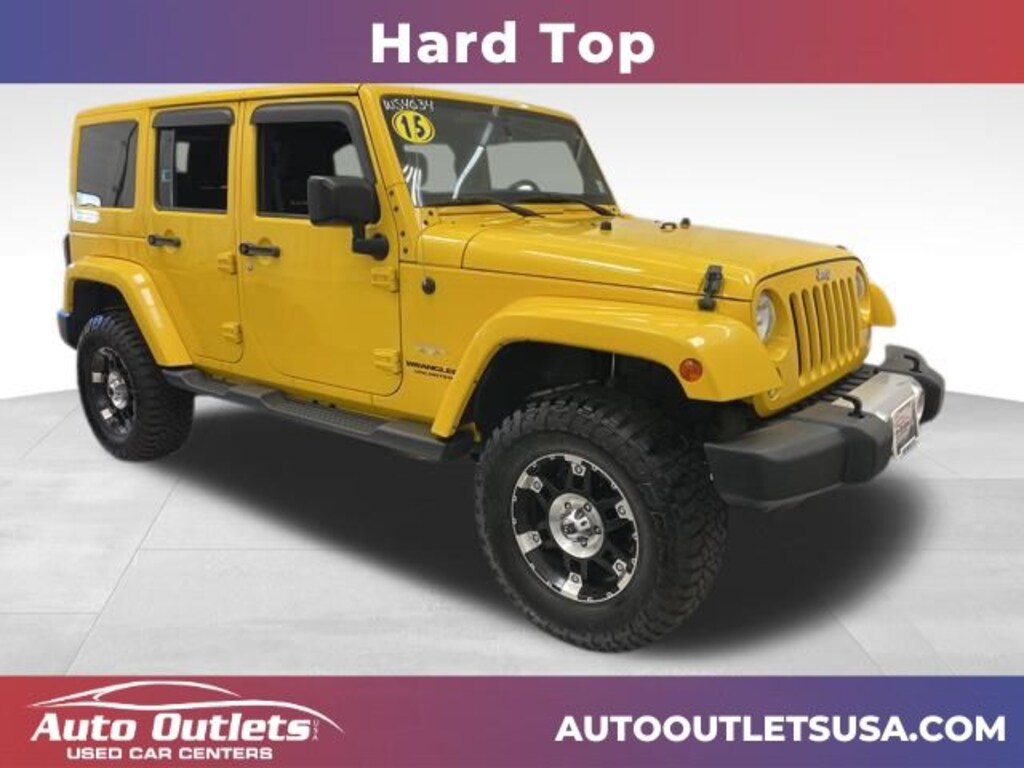 Used 2015 Jeep Wrangler Unlimited Sahara SUV