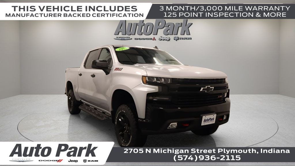 Certified 2019 Chevrolet Silverado 1500 LT Trail Boss Truck Crew Cab