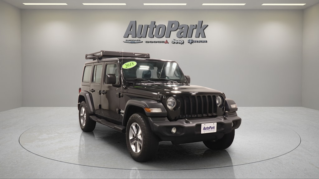 Certified 2018 Jeep Wrangler Unlimited Sport 4x4 SUV