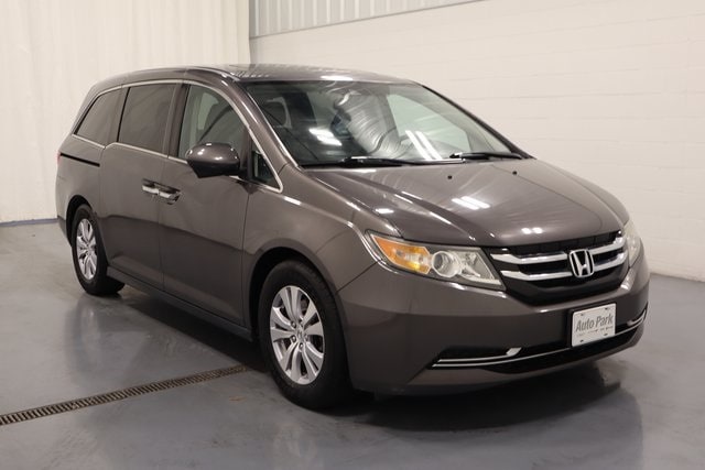Used 2016 Honda Odyssey EX-L with VIN 5FNRL5H69GB066417 for sale in Plymouth, IN