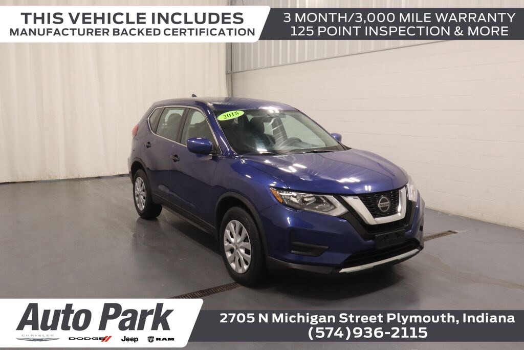Certified 2018 Nissan Rogue S SUV