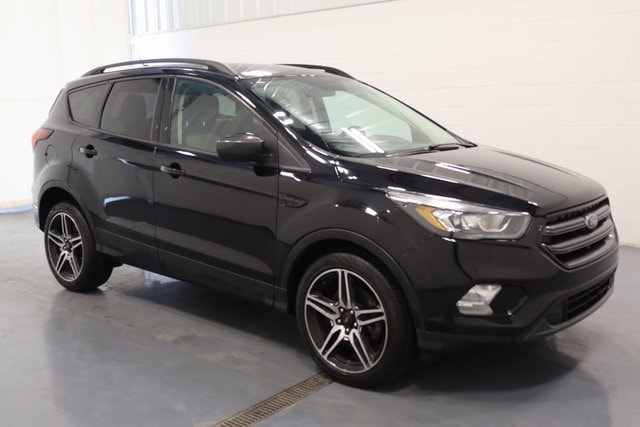 Used 2019 Ford Escape SEL with VIN 1FMCU9HD9KUA89913 for sale in Plymouth, IN